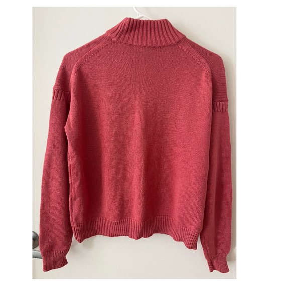 J. Crew Size XXS Cotton Cashmere Patch Pocket Mockneck Sweater BA320 NWT - Picture 5 of 6